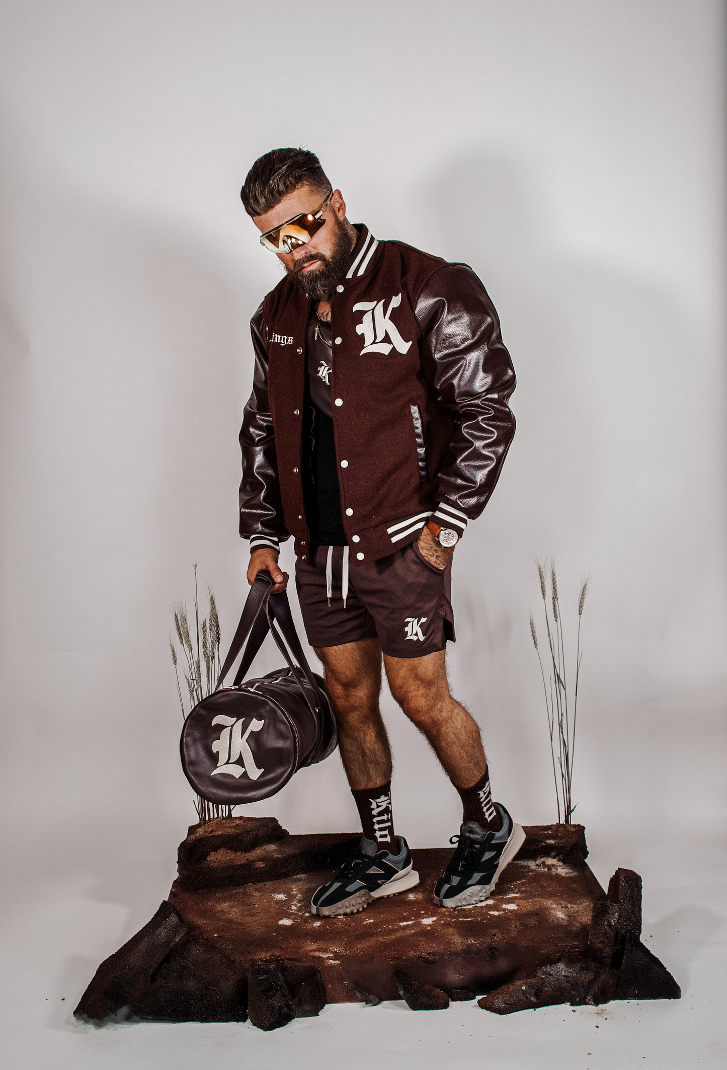 Mesh Liner Shorts (Chocolate Brown)