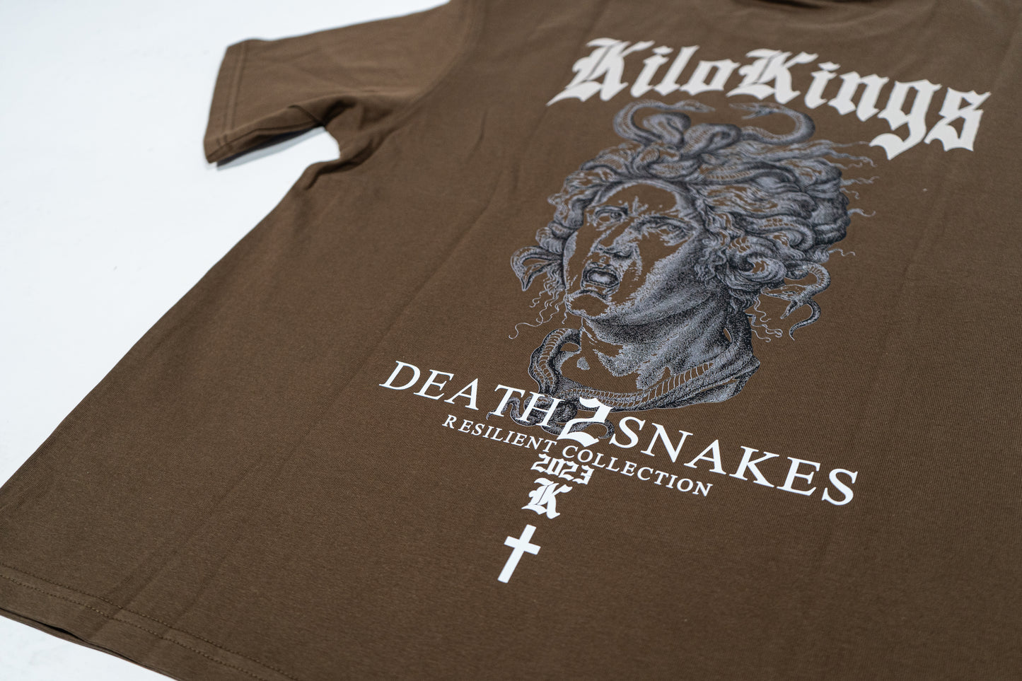 Kilo Death 2 Snakes Drop Shoulder Tee