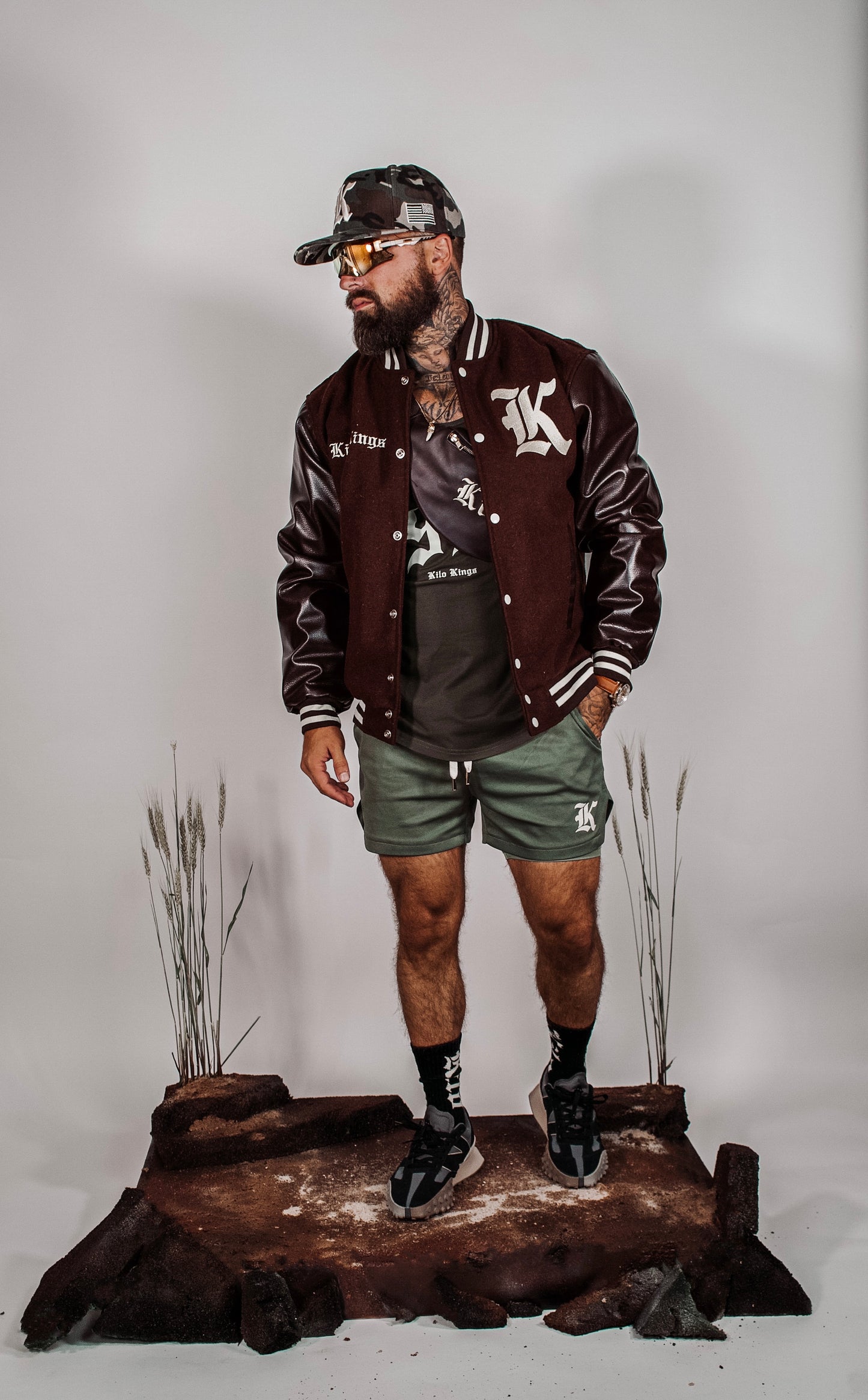 Mesh Liner Shorts (Sage Green)