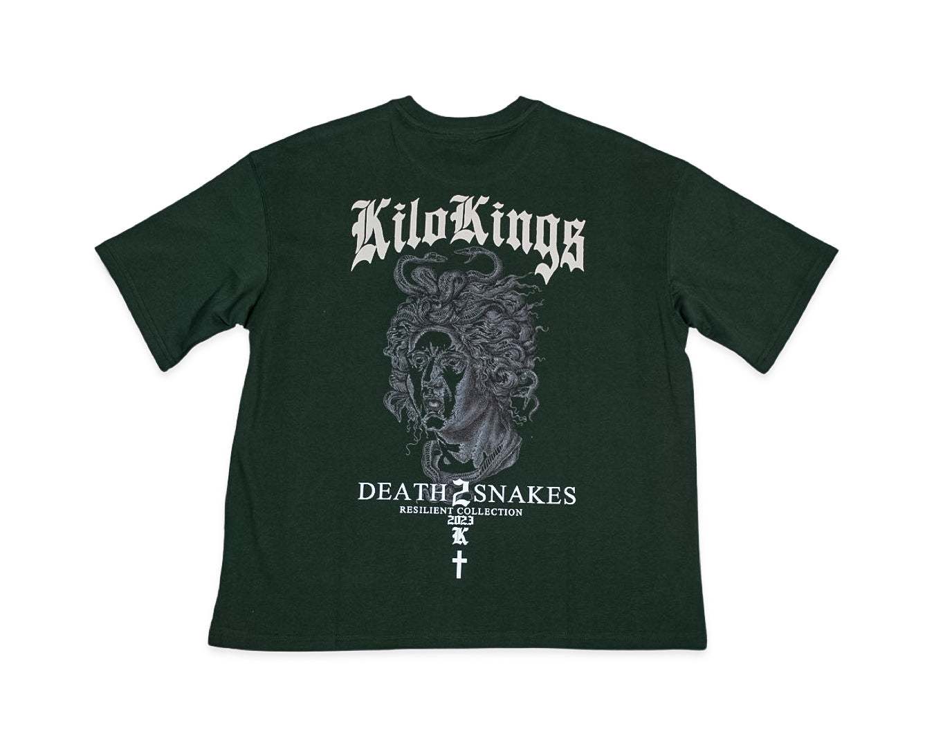 “Death 2 Snakes” Oversized Tee