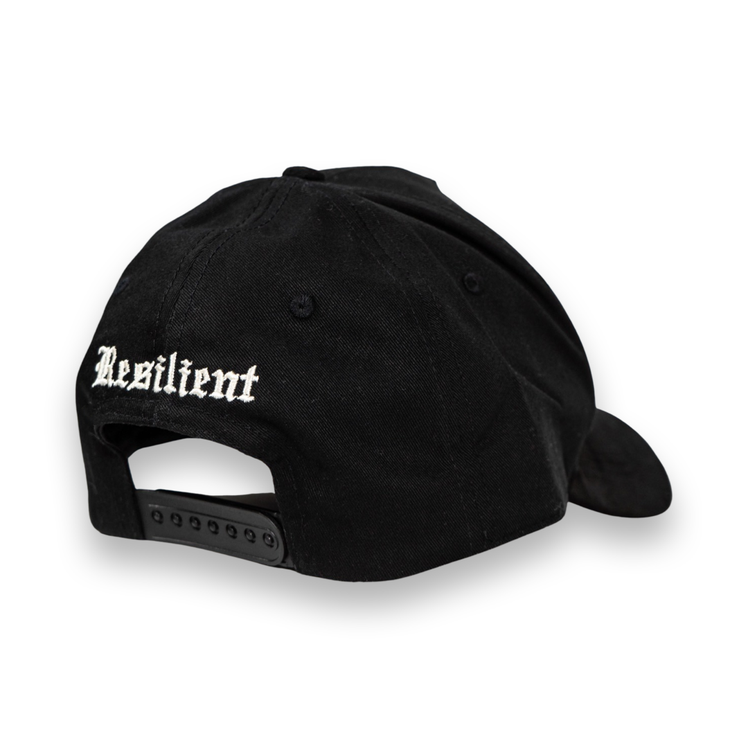 Suede Brim Kilo “K” Snapback (Black)