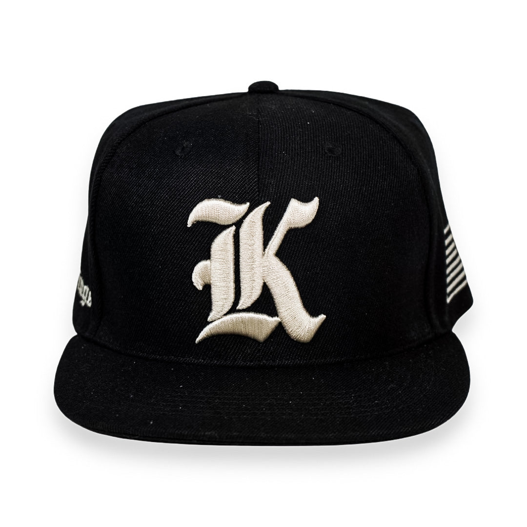 Kilo “K” Snapback (Black)