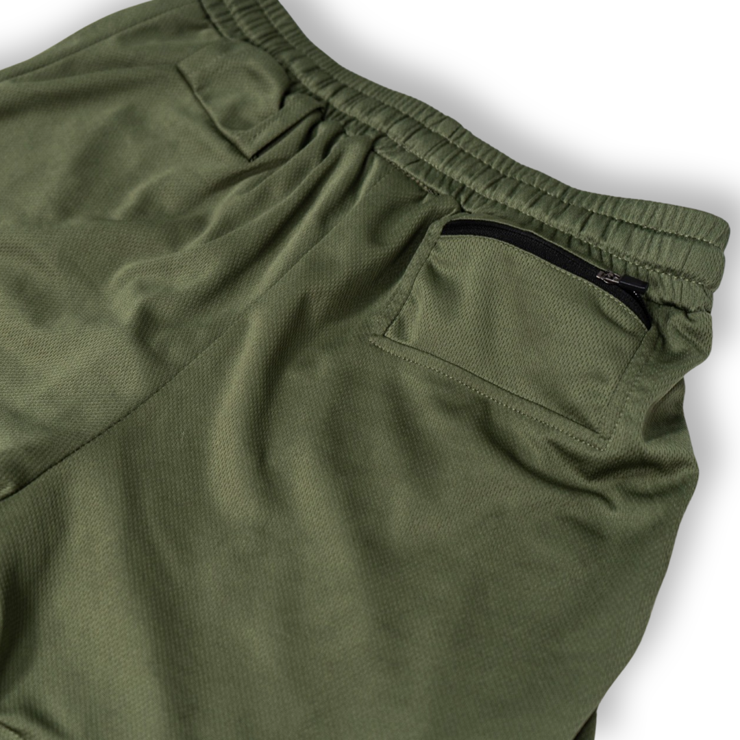 Mesh Liner Shorts (Sage Green)