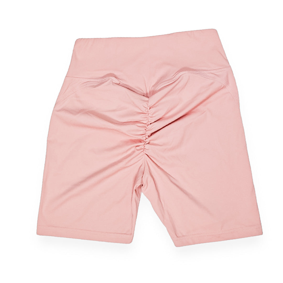 V Waist Yoga Short (Blush)