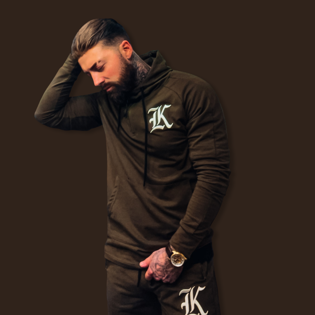 Kilo Kings Quarter Zip Hoodie (OD Green)