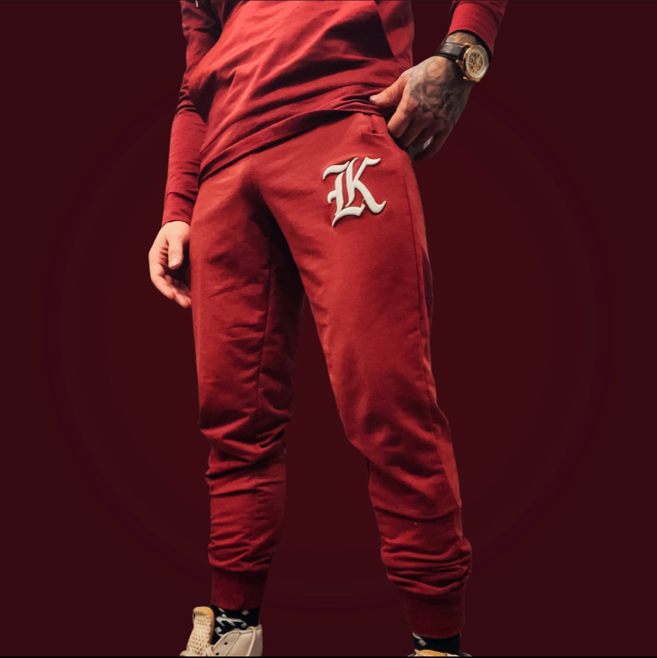 Kilo Kings Joggers (Burgundy)